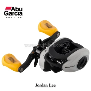 Reel Abu Garcia Jordan Lee perfil bajo derecho e izquierdo para pesca