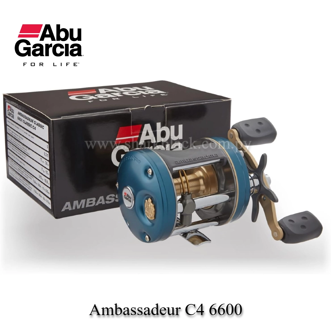 Reel Abu Garcia Ambassadeur 6600-C4 / 6601-C4 - Imagen 2