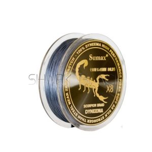 Multifilamento Sumax Scorpion Gris X8 60mts