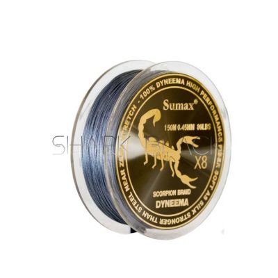 Multifilamento Sumax Scorpion Gris X8 100mts