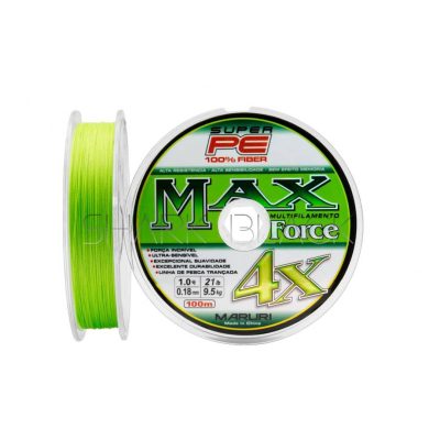 Multifilamento Maruri Max Force lemon X4 100mts
