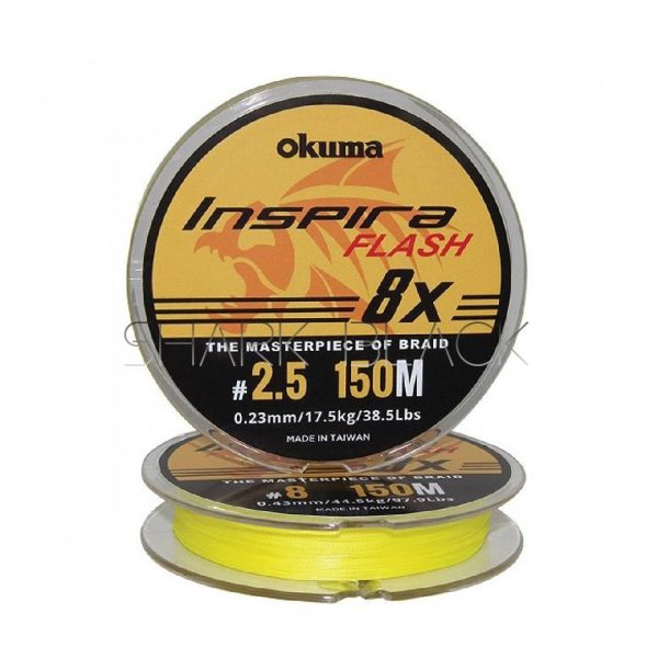 Multifilamento Okuma Inspira flash X8 150m