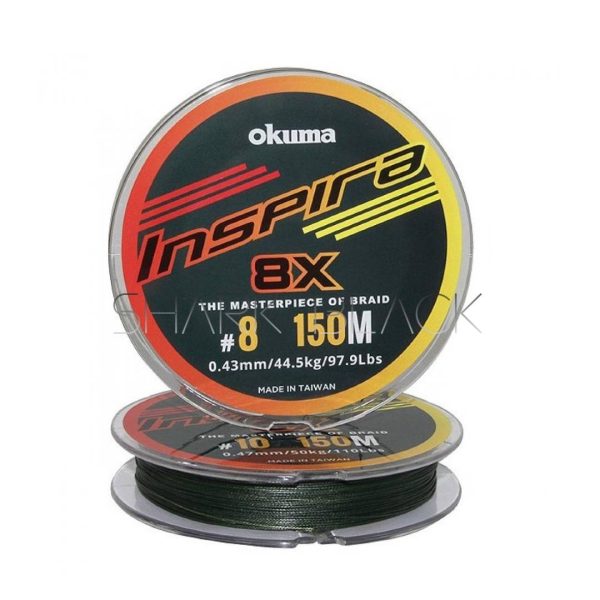 Multifilamento Okuma Inspira X8 150m