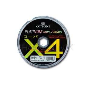 Multifilamento Ottoni Platinum X4 100mts
