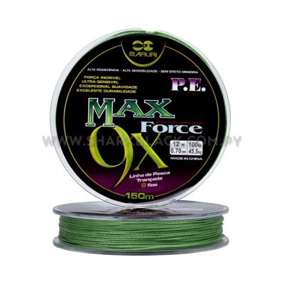 Multifilamento Maruri Max Force 9x 150m - 0.80mm