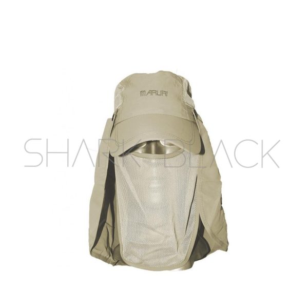 Gorra Mz02 beige con protector