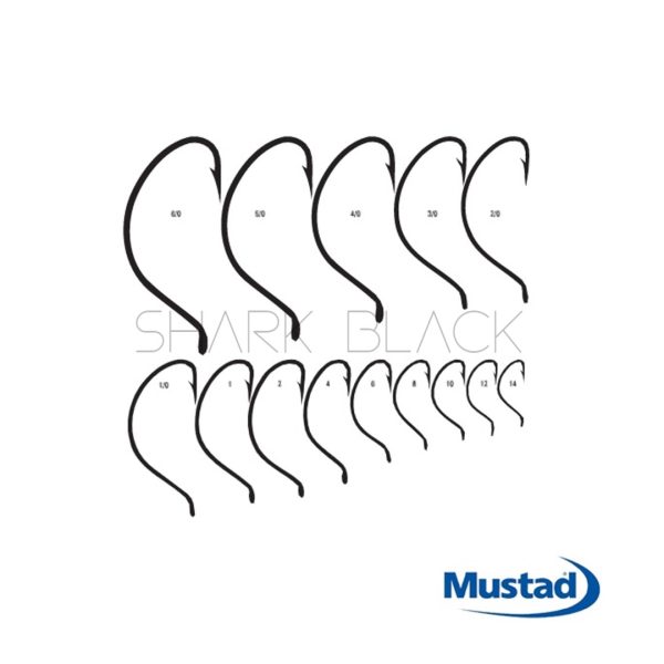 Anzuelo Mustad 37160BN / 50 unidades - Imagen 2