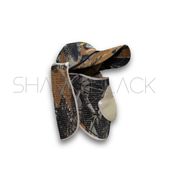 Gorra Camuflado con protector