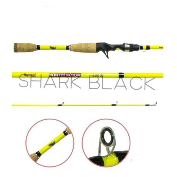 VARA PARA REEL RAINBOW CAST AMARILLO Carbono IM8 - Imagen 2