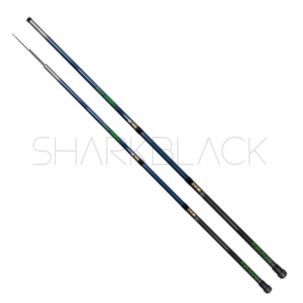 Vara Telescópica Gomo Longo 1m POLE c/ suporte para enrolar a linha.