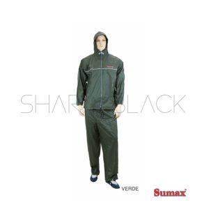 Capa de Lluvia Sumax DB13 verde