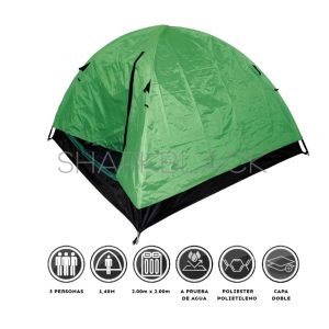 Camping para 3 personas GRC02 a prueba de agua