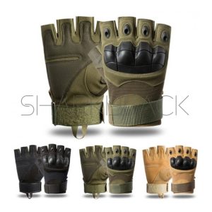 Guante Medio Dedo Tan 0975T