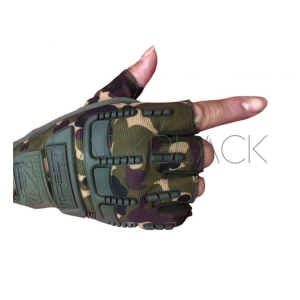 Guante MECHANIX Medio Dedo Camuflado 0986CAM