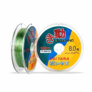 Monofilamento  DAIYAMA VERDE CRYSTAL 100m