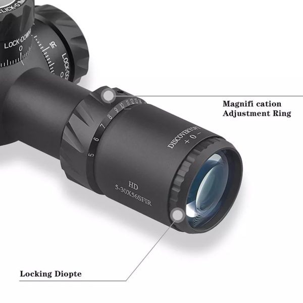 MIRA TELESCOPICA DISCOVERY HD 5-30X56SFIR FFP - Imagen 2