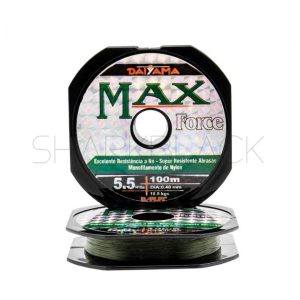 Monofilamento  MAX FORCE VERDE 100m x10pç