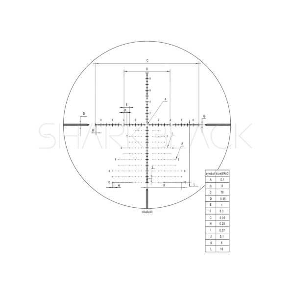 MIRA TELESCOPICA DISCOVERY HD 4-24X50SFIR FFP - Imagen 9