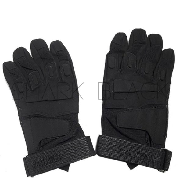 GUANTES TACTICO BATTLE WOLF BLACK 0695-B