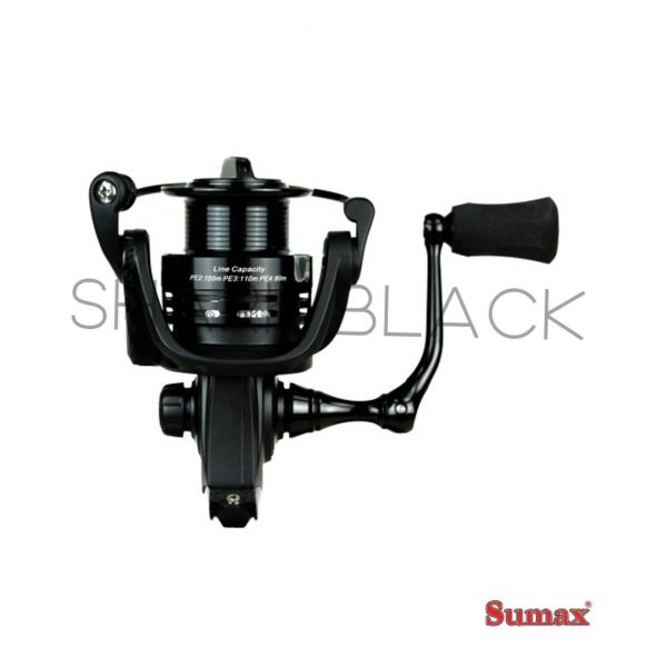 Molinete Sumax – Panther Black Spin - Imagen 2