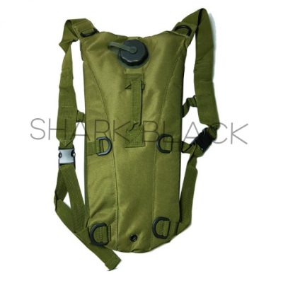 MOCHILA TACTICA VERDE MILITAR 2,5LT 0602G