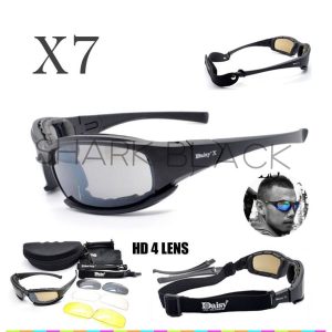 LENTES TACTICO MILITARY 3X1 DAISY X7 0803