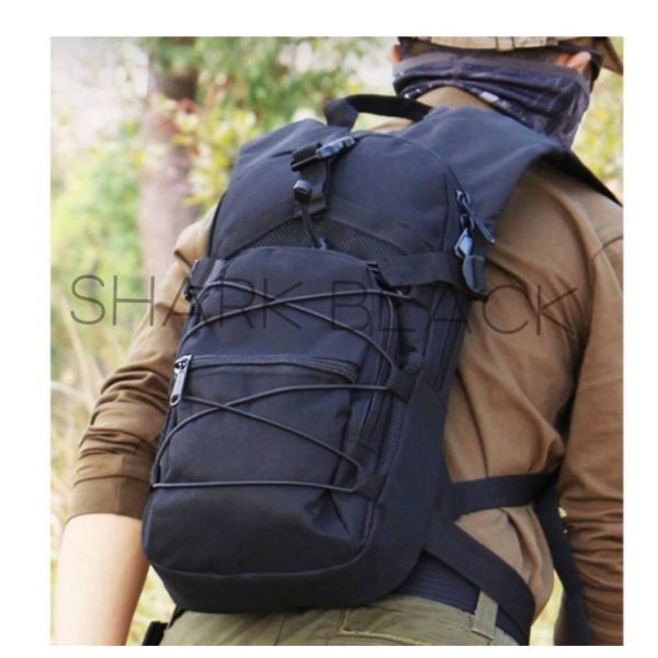 MOCHILA COM CAMEL BACK BLACK 0978 B
