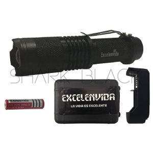 LINTERNA EXCELENVIDA T9800W RECARREGVEL EV-K03