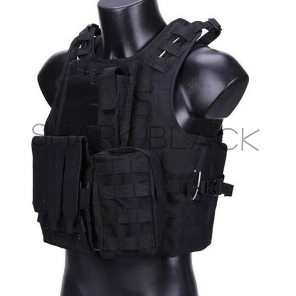 CHALECO BLACK TACTICO