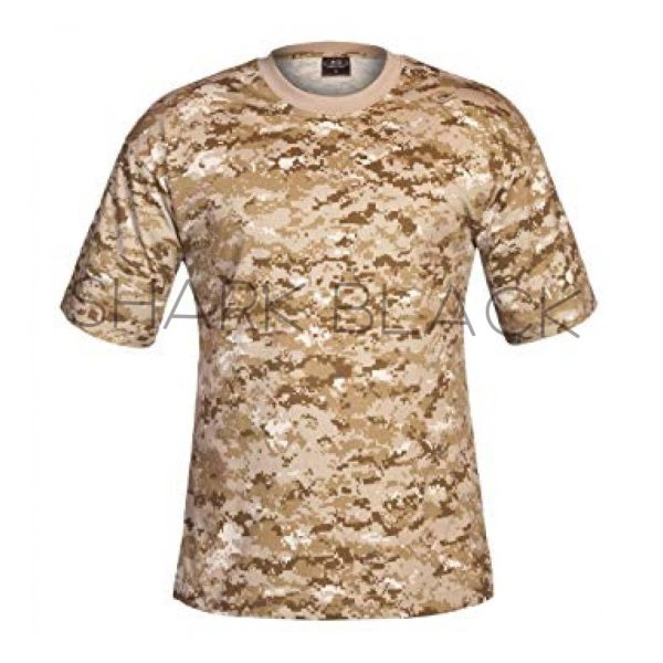 CAMISETA CAMUFLADA MANGA CORTA  0816T