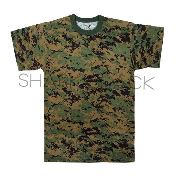 CAMISETA CAMUFLADA MANGA CORTA 0816WD