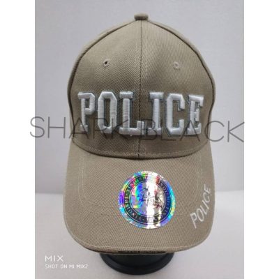Gorra Siver Knight Police