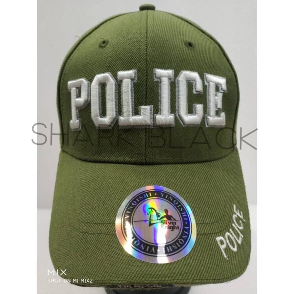 GORRA SIVER KNIGHT POLICE