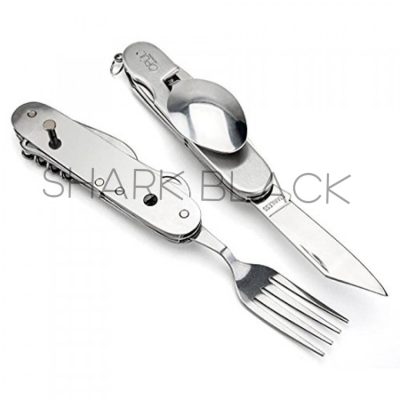 KIT CUBIERTOS PLEGABLE PLATA K56658