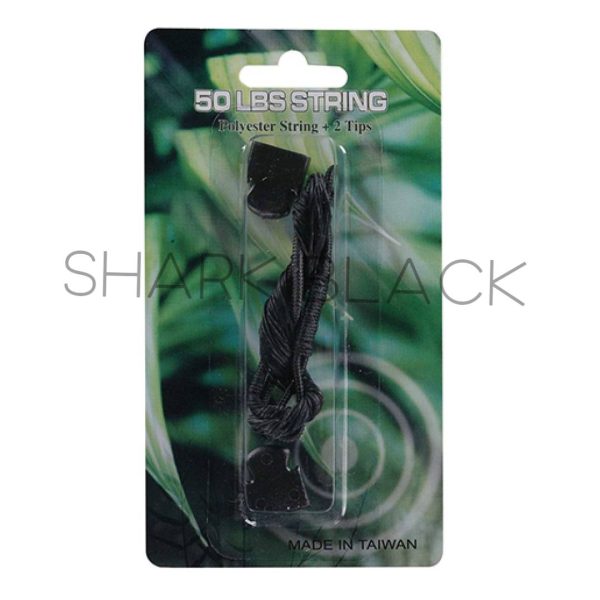 CUERDA POLYESTER 50 LBS + 2 TIPS PARA BALLESTA  MK-50S