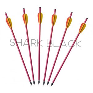 FLECHA ALUMINIO ARROW 16" C/ 6UNID RED MK-AL16-6R