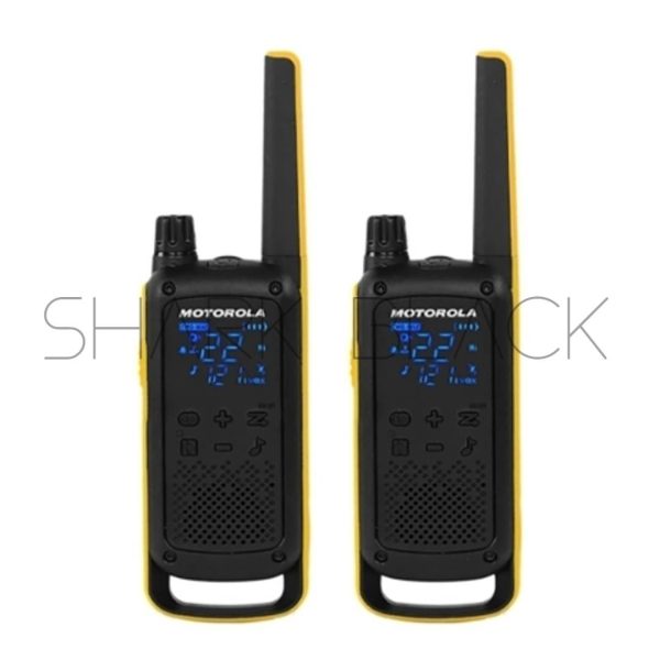 WALKIE TALKIE MOTOROLA T470 KIT 35 MIL ORG S/GAR.2V