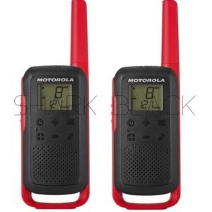 WALKIE TALKIE MOTOROLA T210 KIT 20 MIL BLK S/GAR.2V