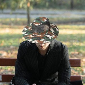 SOMBRERO PARA PESCA CAMUFLADA 8009