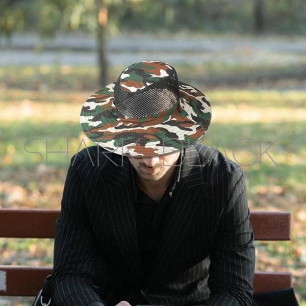 SOMBRERO PARA PESCA CAMUFLADA 8009
