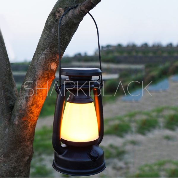 Lampara retro solar/recargable para camping | L168 - Imagen 2