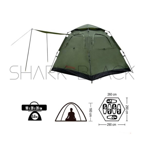 CAMPING  AUTOMATICO 6 PERSONAS– BAR-2303-V - Imagen 2