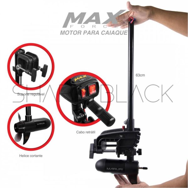 Motor Eléctrico para Kayak 24 lb - Imagen 3