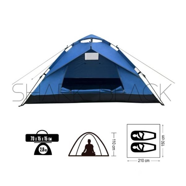 CAMPING  AUTOMATICO 2 PERSONAS – BAR-2301-A - Imagen 2