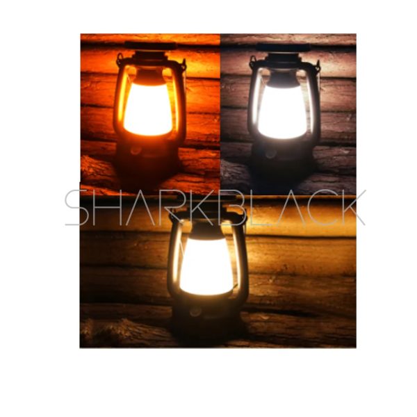 Lampara retro solar/recargable para camping | L168 - Imagen 4