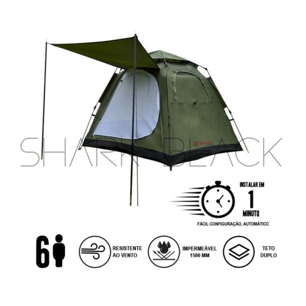 CAMPING  AUTOMATICO 6 PERSONAS– BAR-2303-V