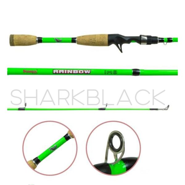 VARA PARA REEL RAINBOW CAST VERDE Carbono IM8 - Imagen 2