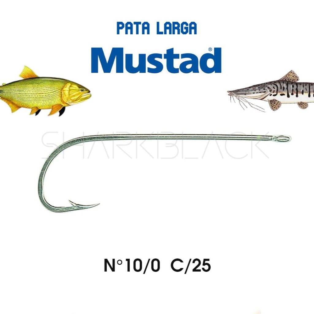 Anzuelo Mustad 92611 N10/0  C/25 Beak Hook