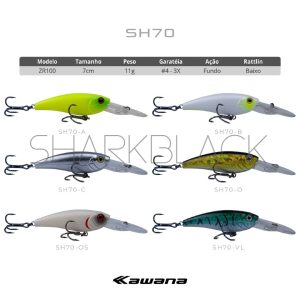 señuelo de fondo SH70 - 7cm - 11g