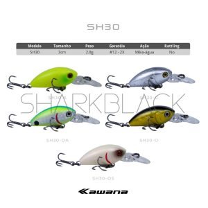 señuelo de media agua SH30 - 3 cm - 2,8 g